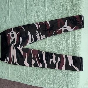 SeaSum Womens Camo Leggings high waist NEW